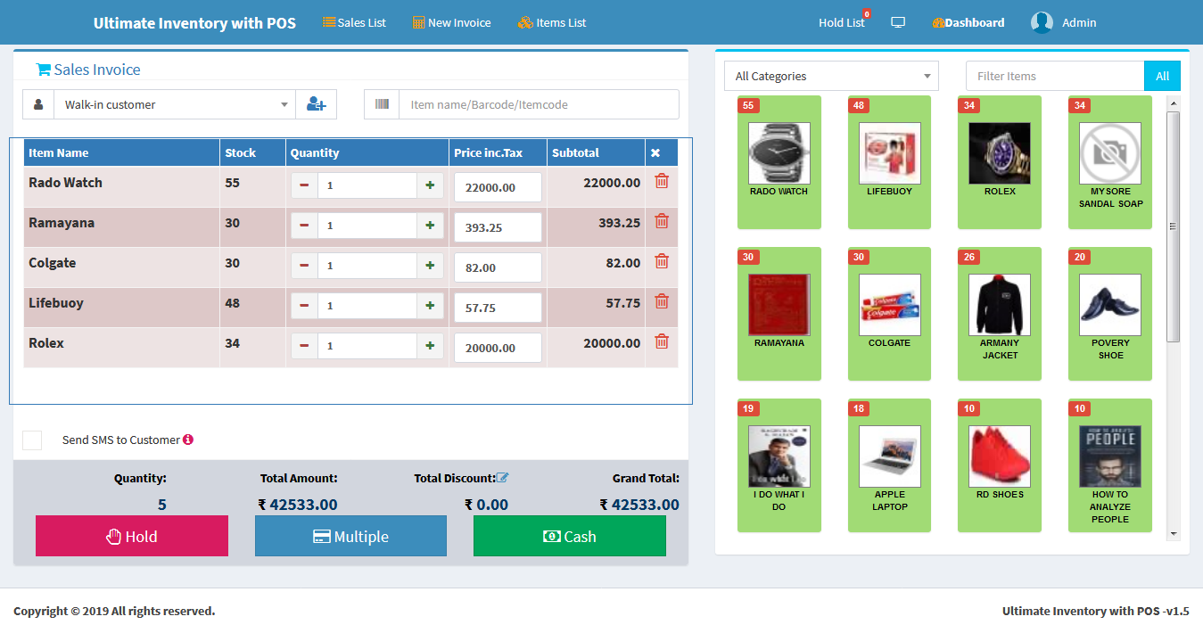 Ultimate Inventory with POS by webmagics | CodeCanyon