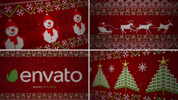 Sweater Christmas Logo - VideoHive 24970258