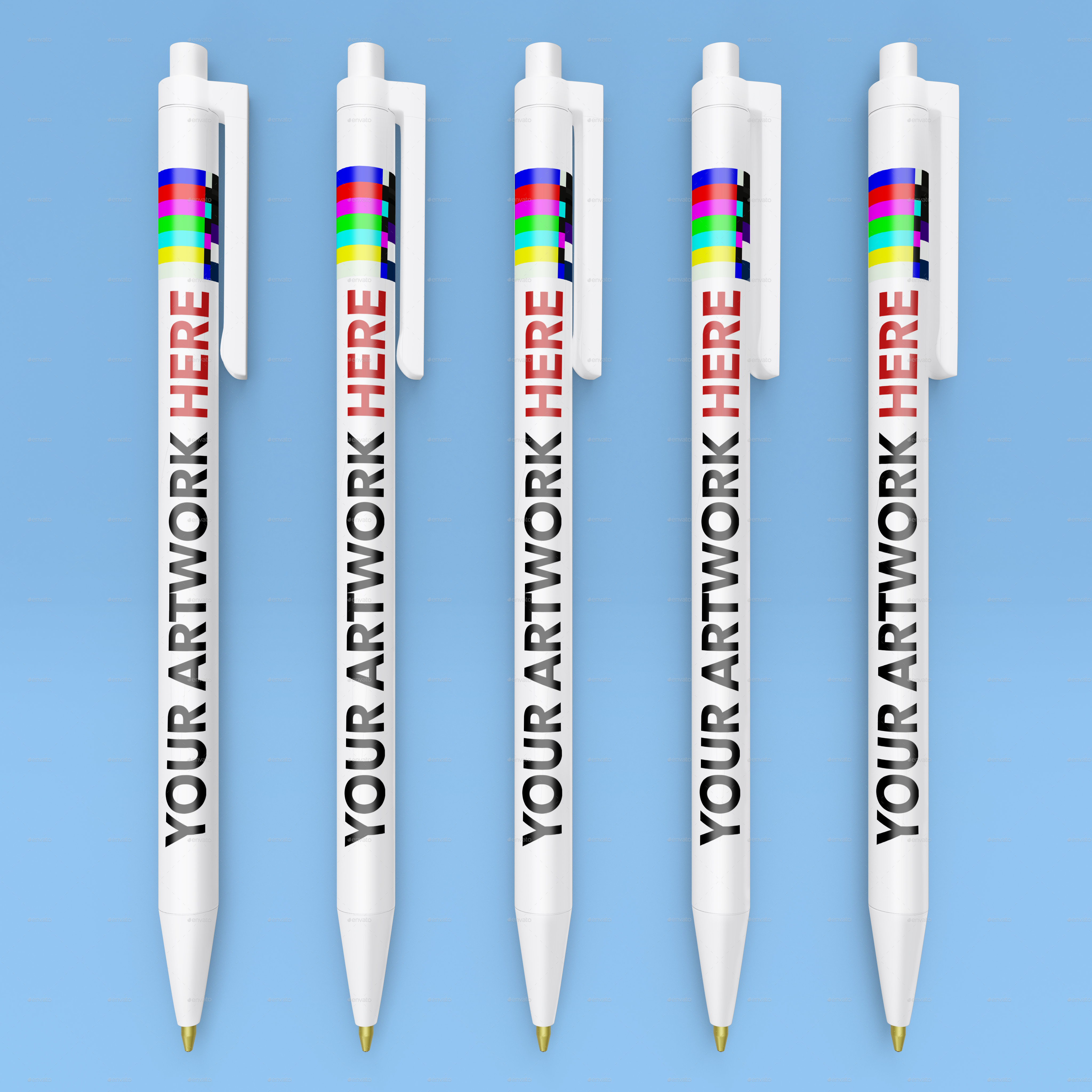 Ballpoint Pen Mockup by RadialMaze GraphicRiver