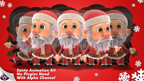 Santa – Character Animation Kit