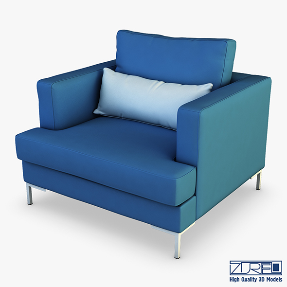 Karea armchair - 3Docean 24976421