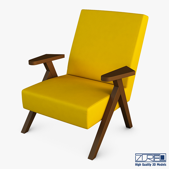 Hamary chair - 3Docean 24976764