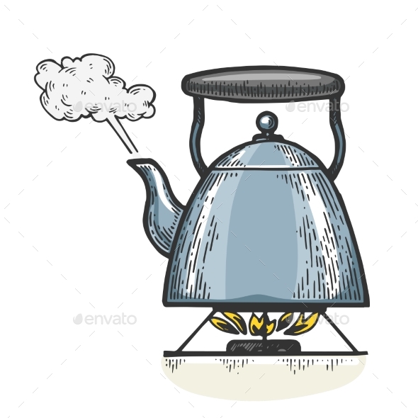 Boiling Kettle Vector Art, Icons, and Graphics for Free Download