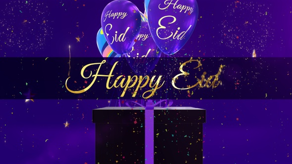 Happy Eid Hd Vertical 