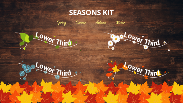 Seasons Pack - VideoHive 24981484