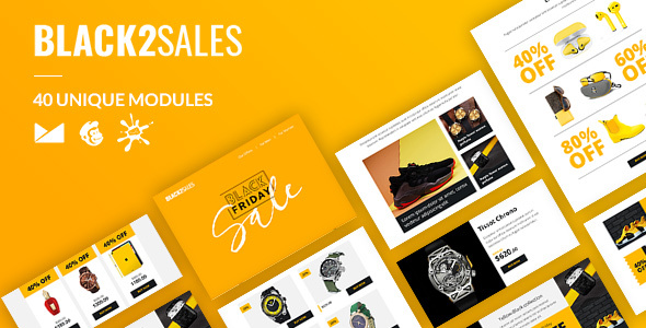 Black2Sales Email-Template + - ThemeForest 24984551