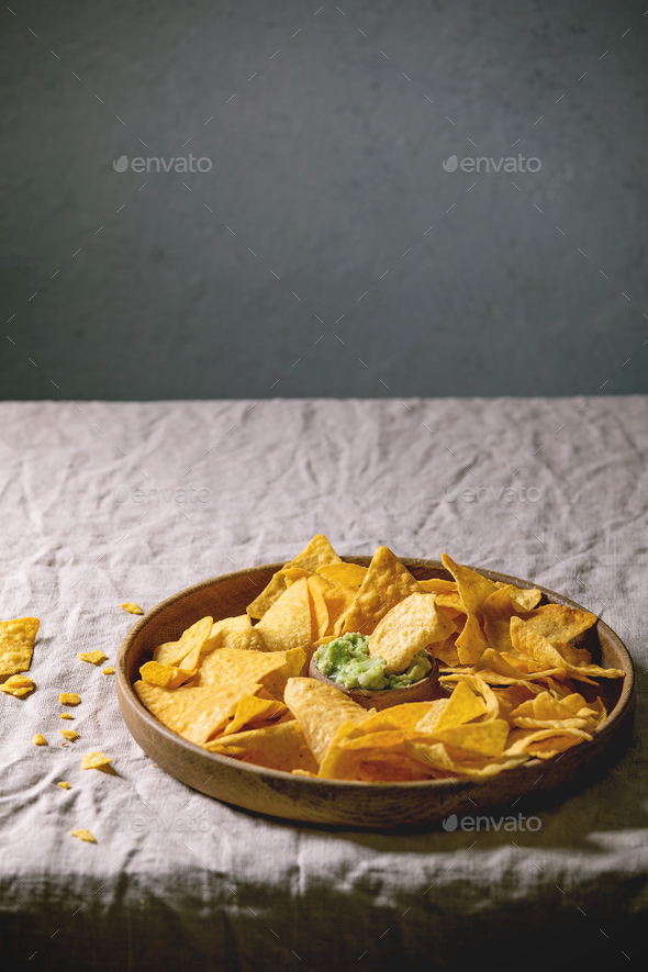 Tortilla nachos chips