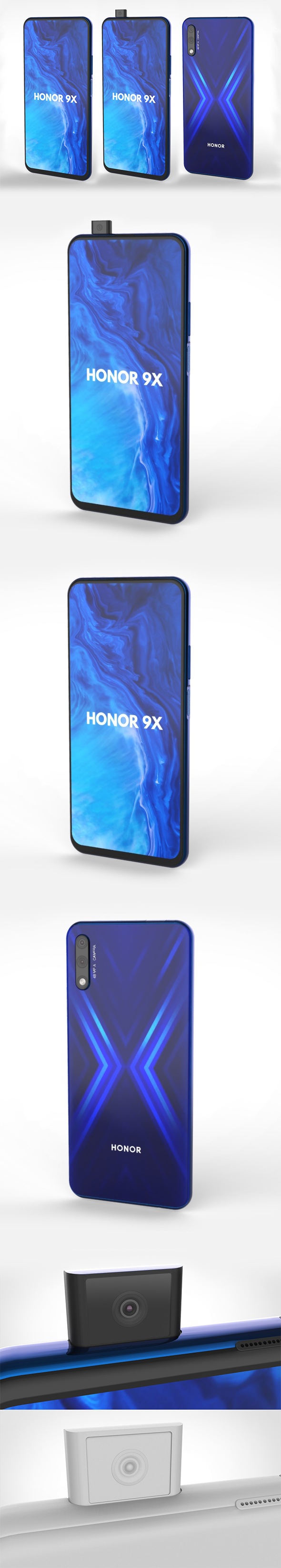 Huawei Honor 9X - 3Docean 24986496