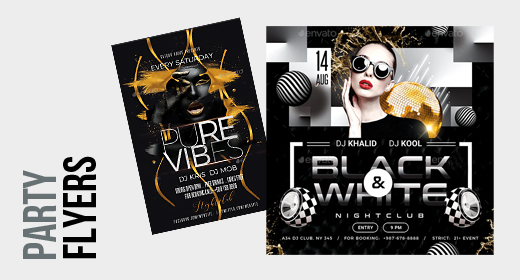 Nightclub Party Flyers