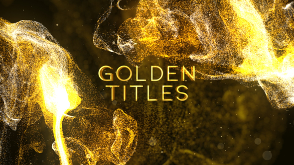 Golden Titles - VideoHive 24988635