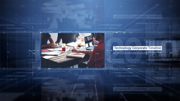 Technology Corporate Timeline - VideoHive 24988804