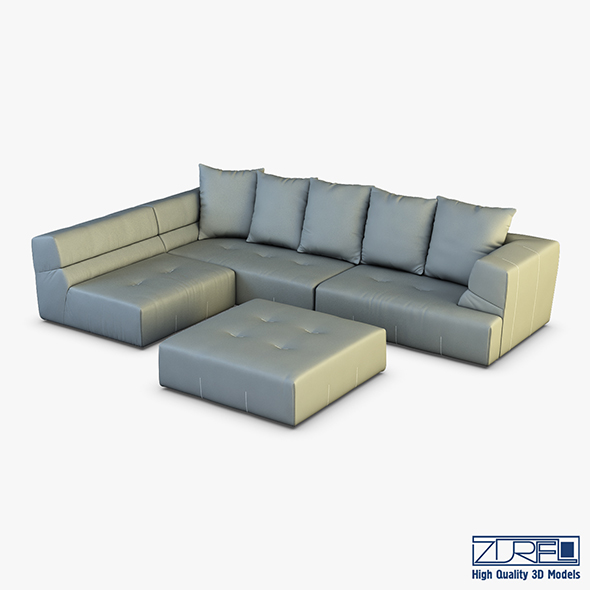 Mercury sofa - 3Docean 24992928