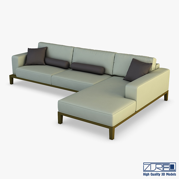 Milano sofa - 3Docean 24995148