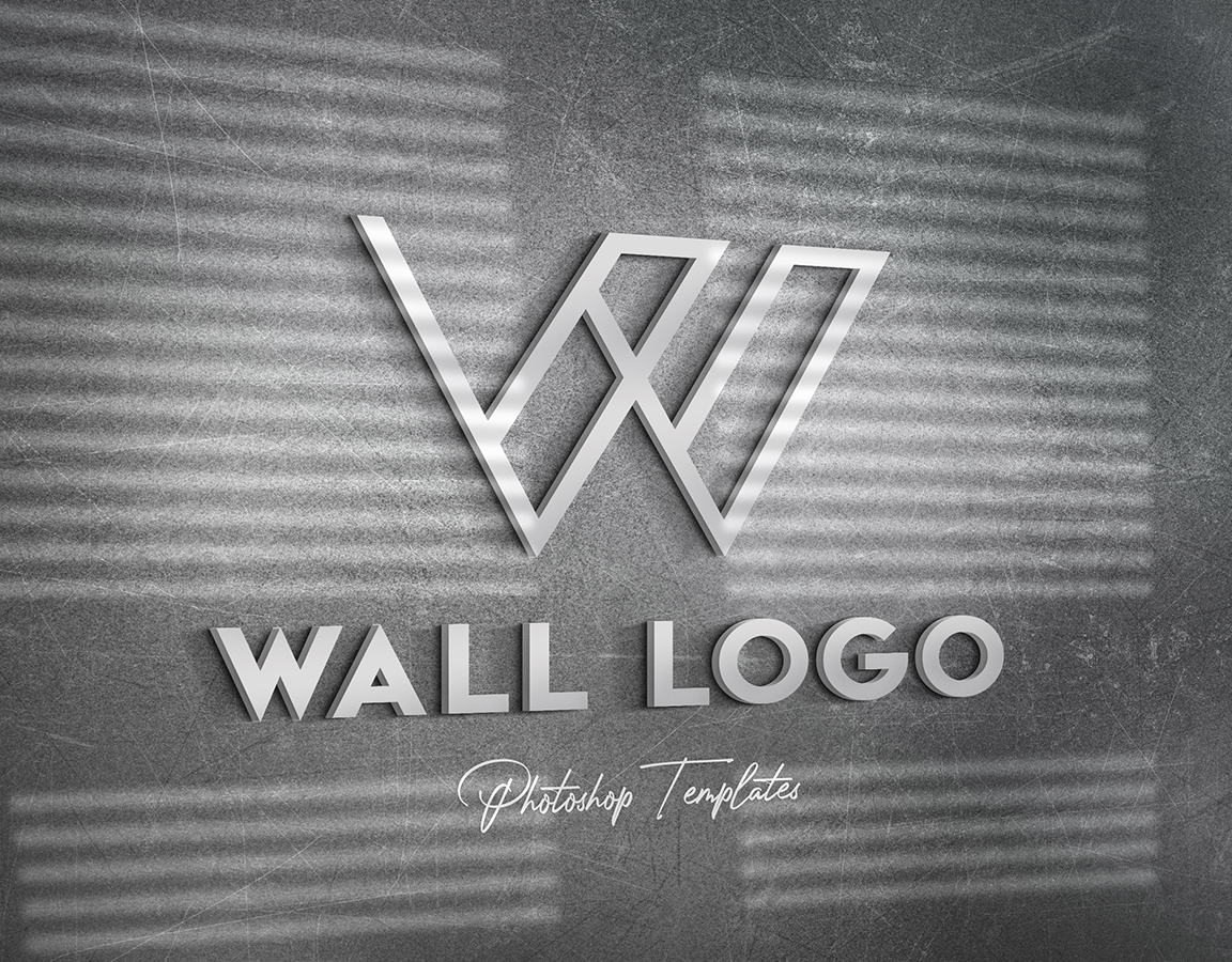 Download Wall Text or Logo Mockups by Sko4 | GraphicRiver