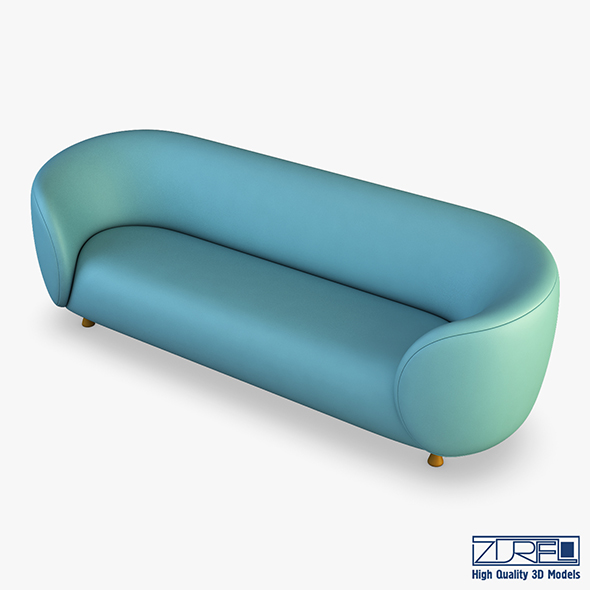 Ovalio sofa - 3Docean 24996251