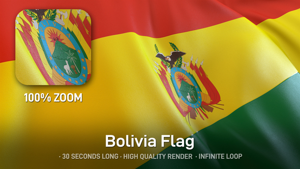 Bolivia Flag alt