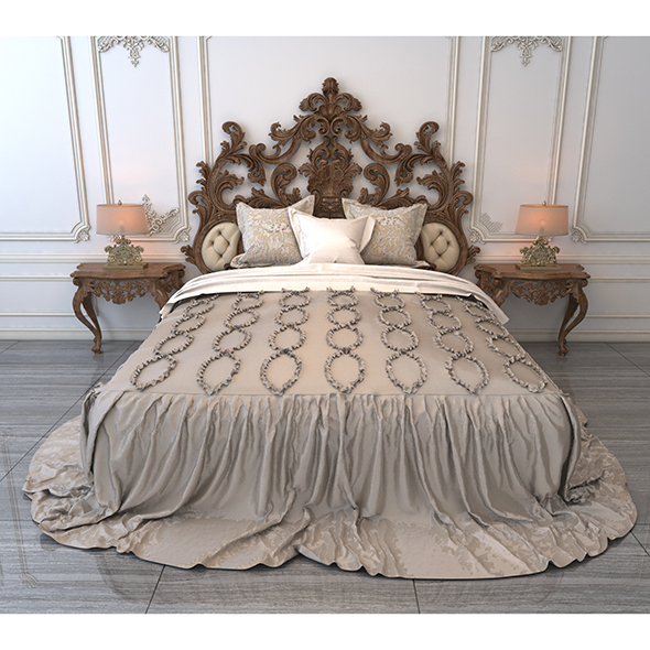 Classic Bed 6 - 3Docean 25006156