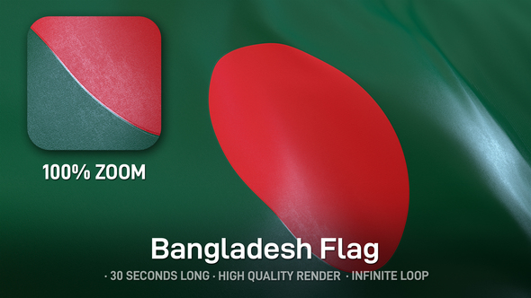 Bangladesh Flag alt