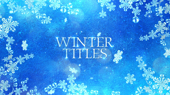 Winter Titles - VideoHive 25008630