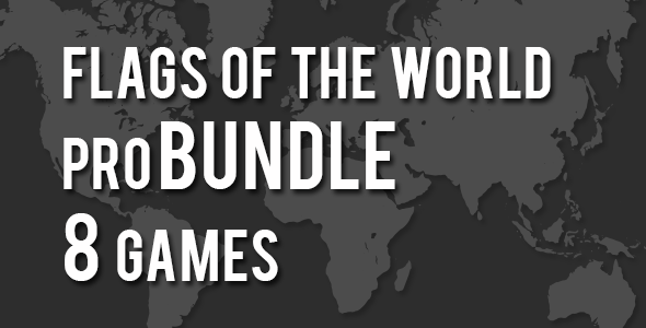 Flags of the World Pro Bundle 8 Games