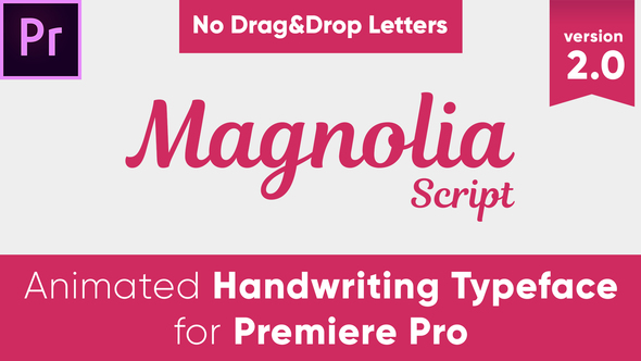 Magnolia - Animated Handwriting Typeface
