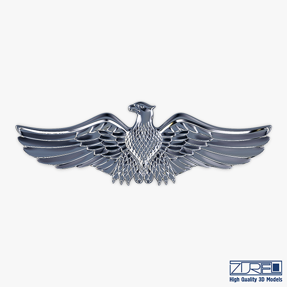 Eagle Insignia Chrome - 3Docean 25010391