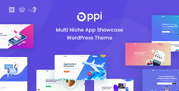 Oppi - Multi-Niche App Showcase WordPress Theme