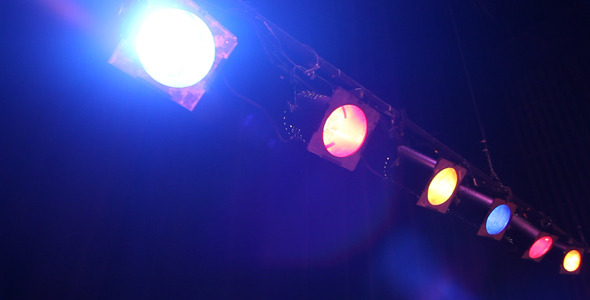 Stage Lights, Stock Footage | VideoHive