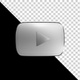 You Tube ‍Silver Logo Seamless Rotate - VideoHive Item for Sale