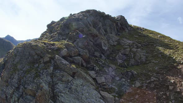 Fly by the rocks alt