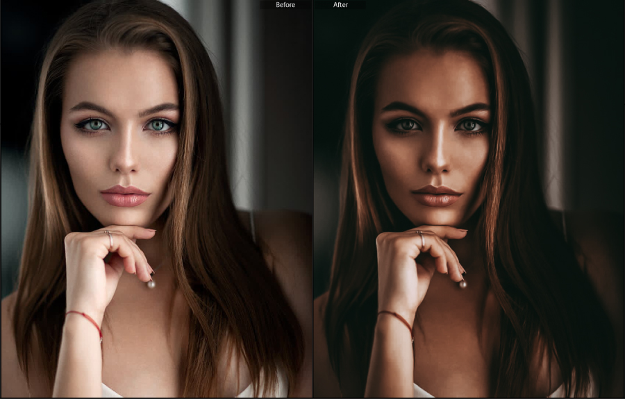 Portrait Filter Lightroom Presets Collection, Addons GraphicRiver