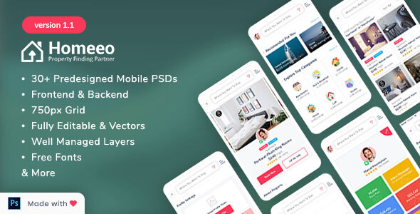 Homeeo - Booking - ThemeForest 25005459