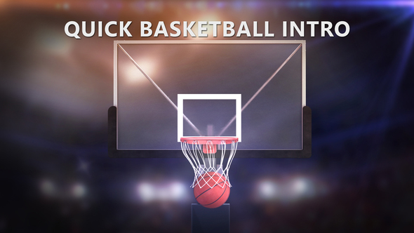 Quick Basketball Intro - VideoHive 25022713