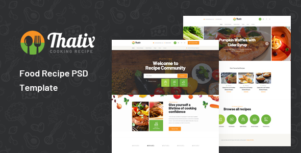 Thatix - Food - ThemeForest 24979745