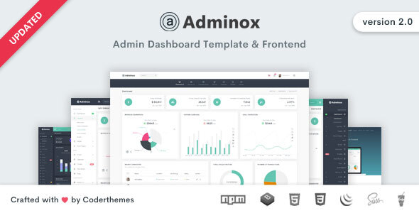 Adminox - Admin - ThemeForest 19795555