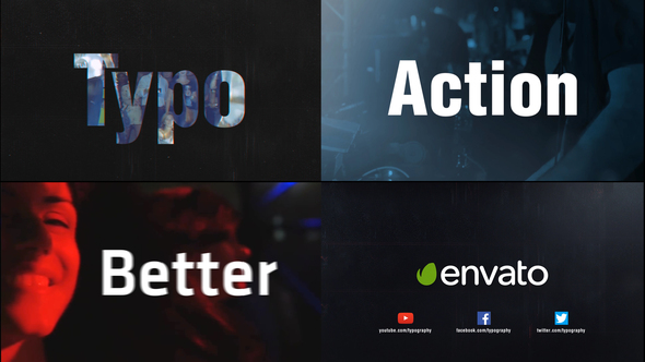 Stomp Typography Title - VideoHive 25025166