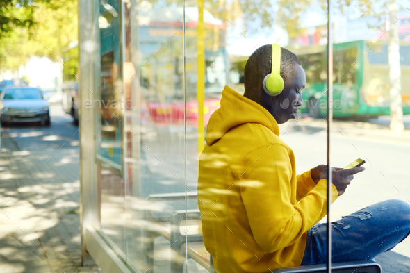Black Man In Urban Setting - Stock Photo - Images
