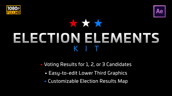 Election Elements Kit - VideoHive 25028594