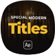 Titles - VideoHive Item for Sale