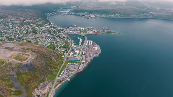 Hammerfest City, Finnmark, Norway alt