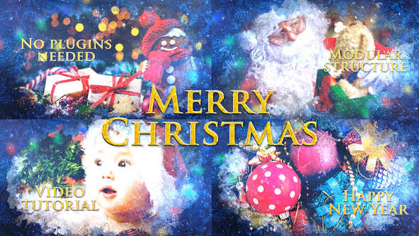 Merry Christmas SlideshowHoliday - VideoHive 25032993