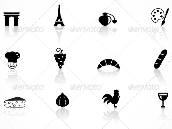 French Icons - Miscellaneous Characters