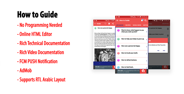 How to Guide - CodeCanyon 22266107