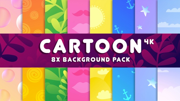 Cartoon Background Pack alt