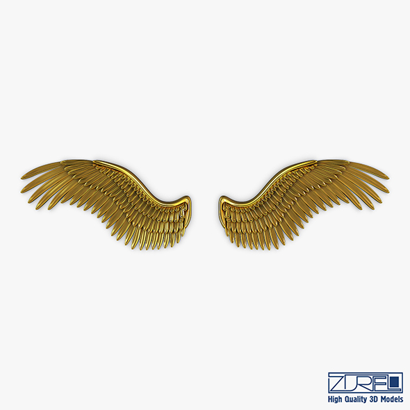 Eagle Wings Gold - 3Docean 25044944