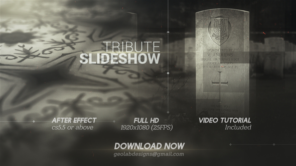 Tribute SlideshowlMemories TitleslHistory - VideoHive 25046215