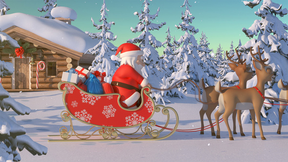 Santa Claus with - VideoHive 25000001
