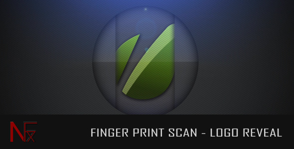 Finger Print Scan - Logo Reveal