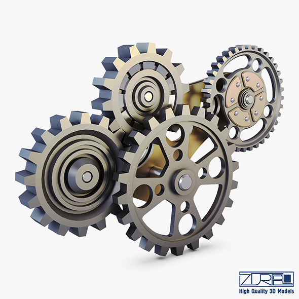 Gear Mechanism Low - 3Docean 25051155