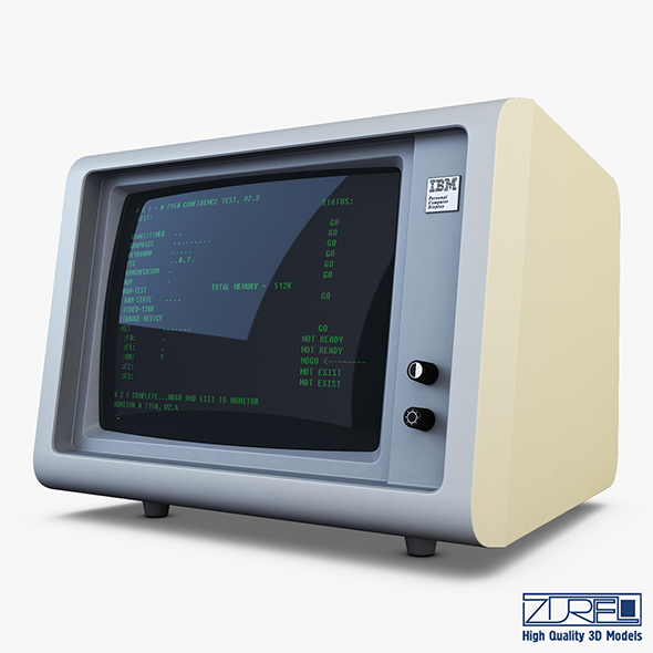 IBM 5150 Monitor - 3Docean 25051190